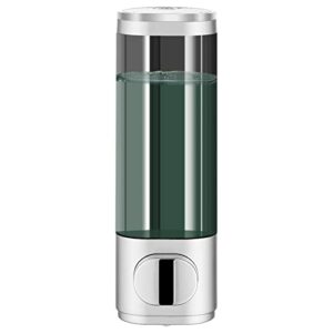 Modunerful Shampoo Conditioner Dispenser für Dusche, Wandmontierter Badezimmer Shampoo Conditioner Duschgel Dispenser mit 300ml Kapazität und Silberfarbe