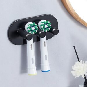 Elektrischer Zahnbürstenhalter, Wandmontage für Badezimmer, praktische Aufhängeschlitz, selbstklebender Aufkleber, sicher und moderner Entwurf