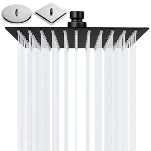 BalladHome 8 Zoll Duschkopf Regendusche aus Edelstahl 304 mit Anti-Kalk-Düse für eine praktische und einfache Installation