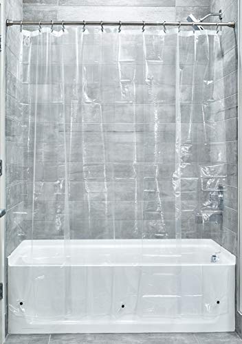 Vinyl-Auskleidung für Dusche, wasserdicht und schnelltrocknend, PVC-Vinyl, 182,9 x 213,4 cm