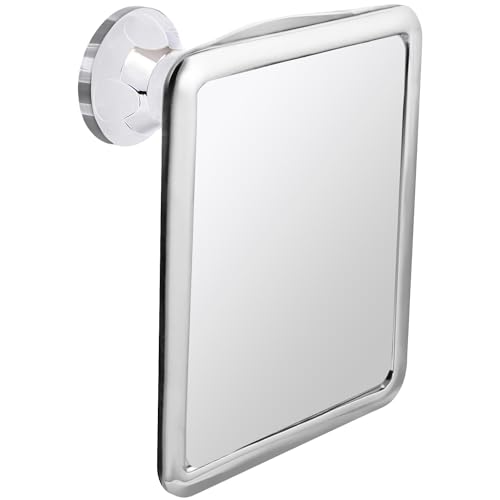Beschlagfreier Duschspiegel zum Rasieren mit verbesserter Saugkraft und Dual-Anti-Beschlag-Design