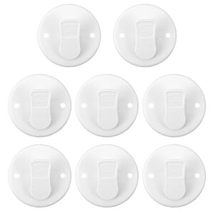 Duschvorhangclips, Selbstklebende Clips für Badezimmer und Dusche, Winddicht, Schutz vor Wasserstrahl-Schäden und Spritzern, leicht zu montieren