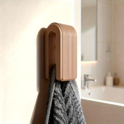 Handtuchhalter mit automatischer Verriegelung für Badezimmer, Wandmontage, Dusche und Badewanne, 3-teiliges Set