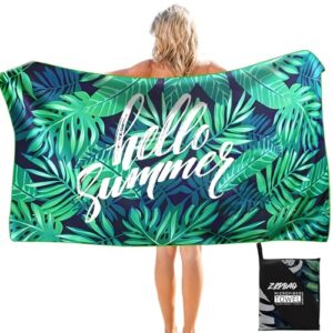 Schnelltrocknendes Strandhandtuch für Sport, Travel, Yoga, Camping und Beach