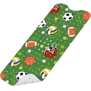 Rutschfeste Badewannenmatte für Kinder, 100 x 40 cm groß, antirutsch, maschinenwaschbar und kinderfreundlich.