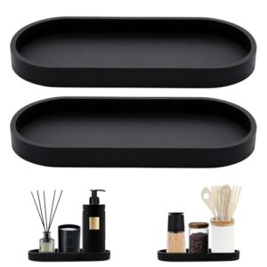 Badezimmer Tablett, Silikon Ablageschale, Organizer für Waschbecken und Badewanne