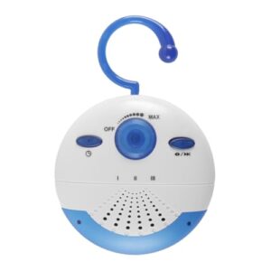 Wasserdichtes Duschradio, tragbares Mini-UKW-Radio mit Lautsprecher und Antenne für Badezimmer, Küche und Außenbereich