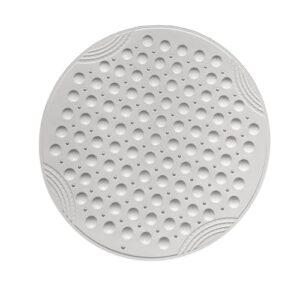 VSUSN Duschmatte rutschfest mit Saugnäpfen, Maschinenwaschbar, Runde Antirutschmatte Dusche, Duscheinlage rutschfest
