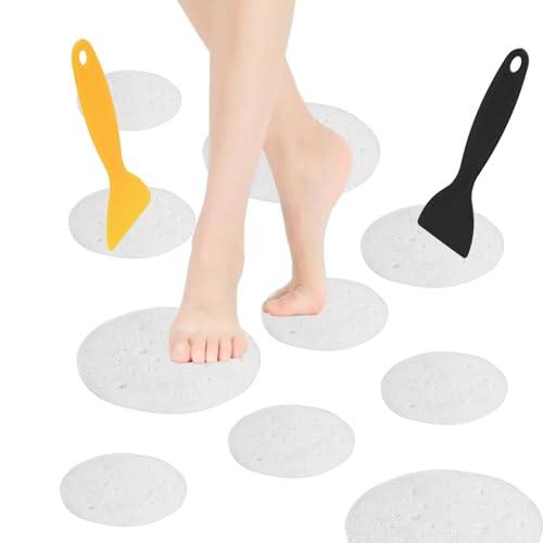 Anti-Rutsch Aufkleber für Badewanne und Dusche, transparente Antirutsch Pads zum Selbstaufkleben, sicherer Bodenbelag für ältere Menschen und Kinder