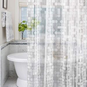 Duschvorhang mit 3D-Design, wasserabweisend und antibakteriell, ideal für Badezimmer und Duschen