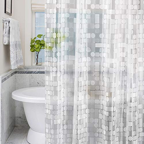 Duschvorhang mit 3D-Design, wasserabweisend und antibakteriell, ideal für Badezimmer und Duschen