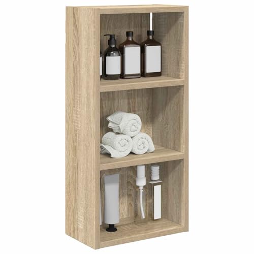 Badezimmer-Wandschrank mit Regal in modernem Design und hochwertigem Holzwerkstoff für optimalen Aufbewahrungsspaß im Badezimmer