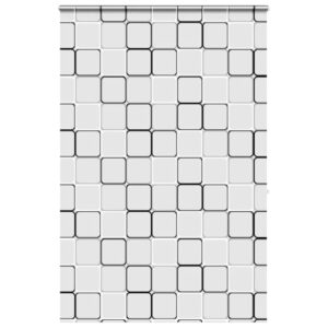 Duschrollo mit Kassette, 160x240 cm Stoffbreite 156 cm, ideales Duschrollo für dein Badezimmer, Privatsphäre und saubere Umgebung