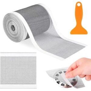 Abfluss Haarfänger Einweg 12cm x 10m, Duschrinne Haarsieb, Spülsieb Aufkleber, für Bad und Küche