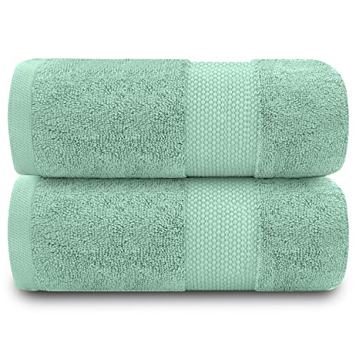 2-teiliges Badetuch aus ägyptischer Baumwolle, wasserabsorbierende Handtücher-Sets, Entenei, 70 x 125 cm