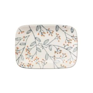 Keramische Seifenschale mit Löchern für den Wasserablauf, romantisches Design