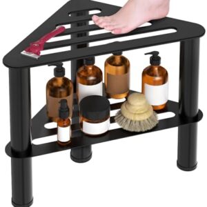 Eck Duschhocker für Beinhaar rasieren, rostfest und rutschfester. Wasserdicht und feuchtigkeitsbeständig. Ideal für den Innen- oder Außenbereich.