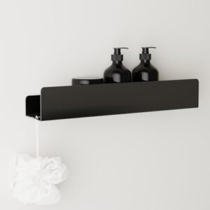 Badezimmerregal, Duschablage ohne Bohren, Organizer für Badraum, Edelstahl, Shampoo Halterung