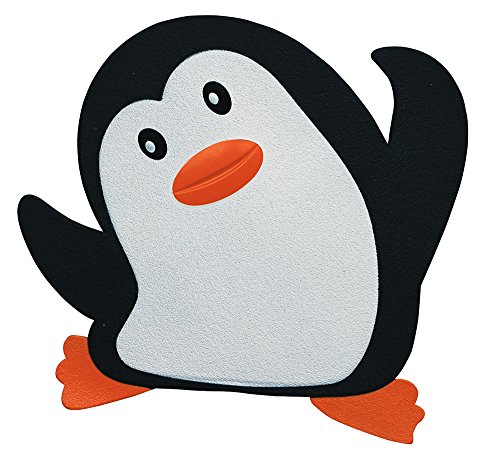 Spirella m122743 - rutschfeste Pinguino-Einlage für Kinder, Erwachsene und Tiere im Bad oder in der Dusche